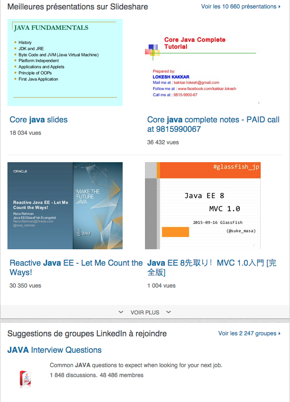 competences particulieres linkedin