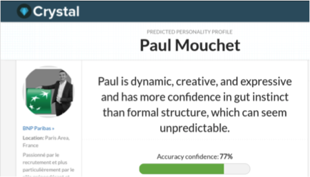 Crystal profil Paul Mouchet