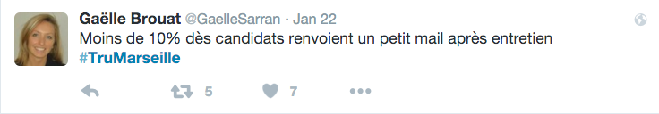 #TruMarseille recrutement candidats gaelle brouat