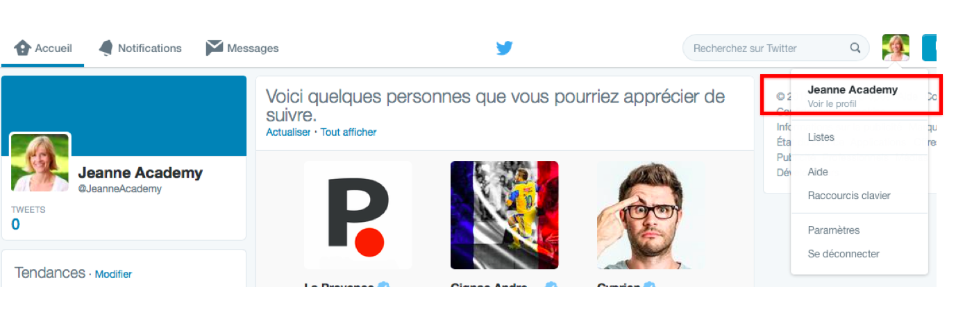 twitter demarrer RH ou recruteur