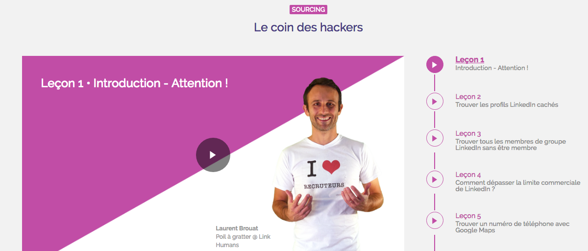 meilleure formation sourcing et recrutement #TruAcademy