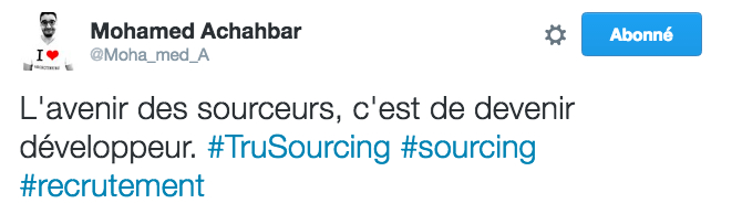 sourceur est developpeur #TruSourcing