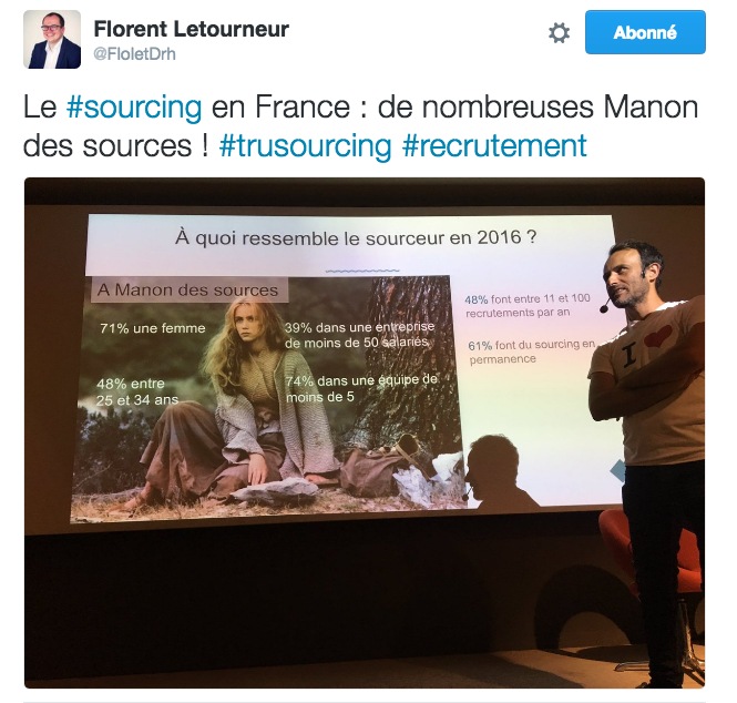profil du sourceur sourceuse en France #TruSourcing
