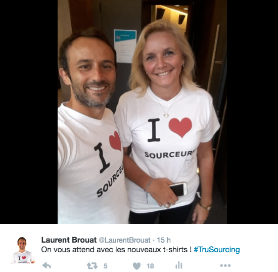 T-shirts I Love Sourceurs