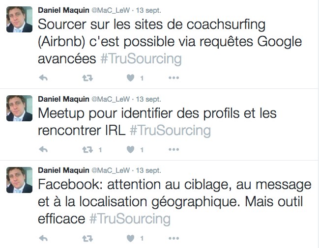 les outils sourcing 2016 #TruSourcing