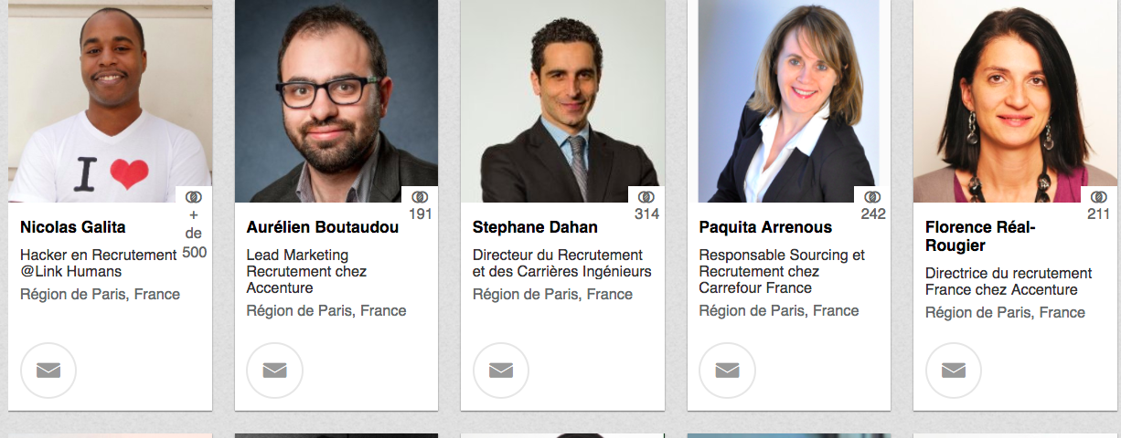 recherche nombre profil recruteur