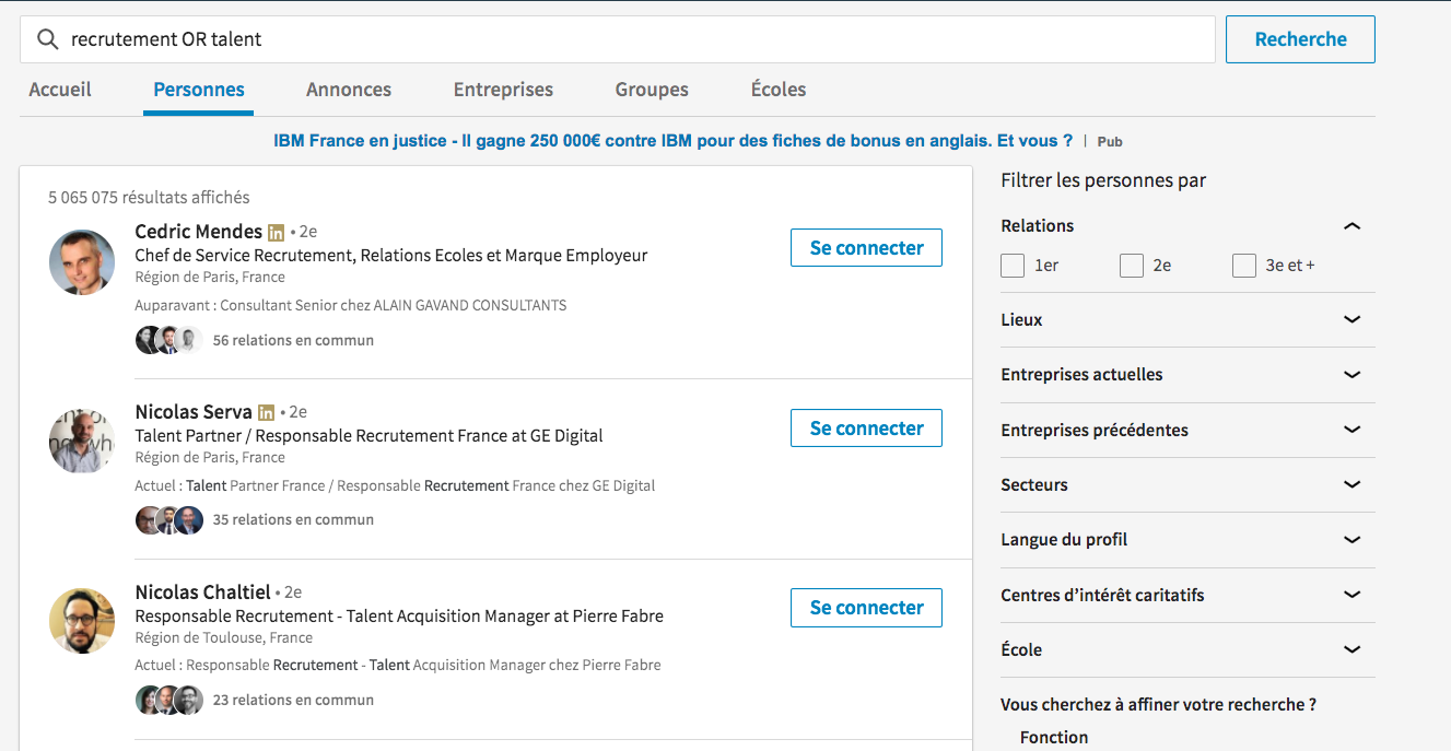 nouveau linkedin recruiter lite