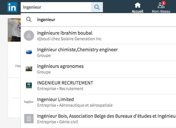 recherche avancee nouveau linkedin