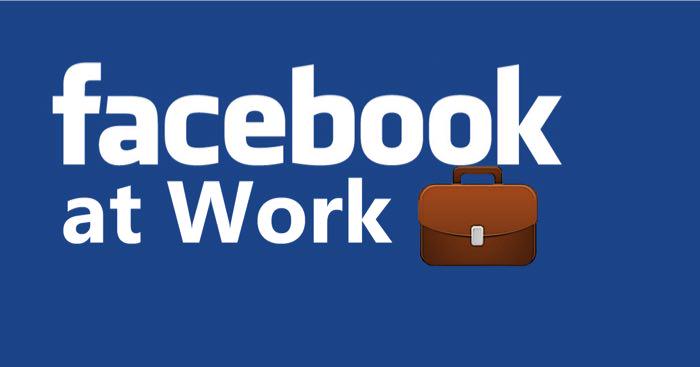 Facebook at work workplace
